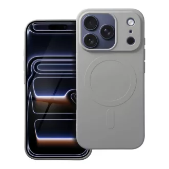   SILICONE MAG COVER tok Magsafe kompatibilis iPhone 17 Pro titanium