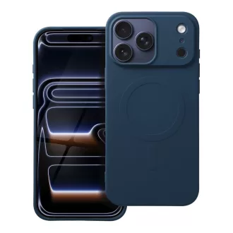   SILICONE MAG COVER tok Magsafe kompatibilis iPhone 17 Pro Max kék