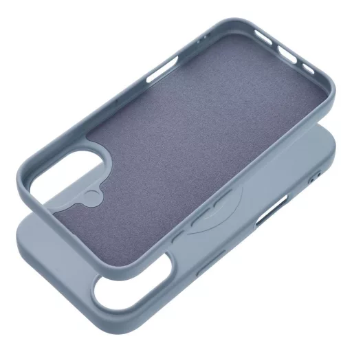 SILICONE MAG COVER tok Magsafe kompatibilis iPhone 17 világoskék