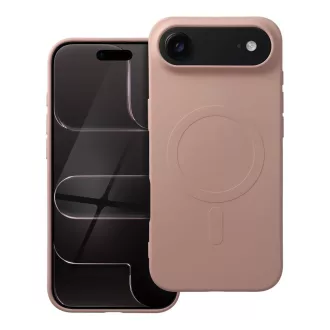   SILICONE MAG COVER tok Magsafe kompatibilis iPhone 17 Air rózsaszín