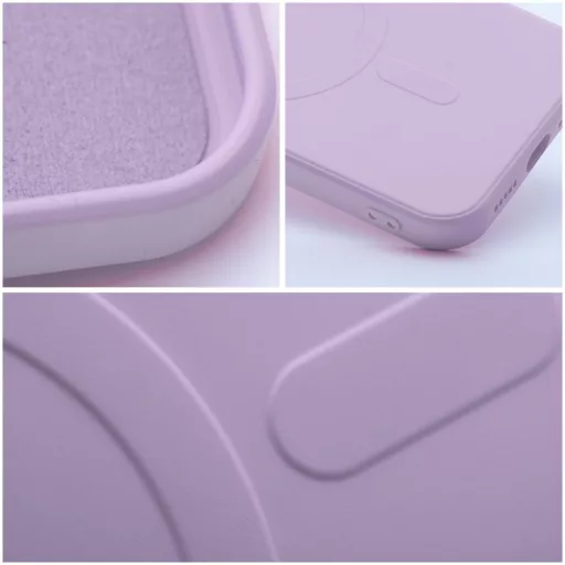 SILICONE MAG COVER tok Magsafe kompatibilis iPhone 17 Pro rózsaszín