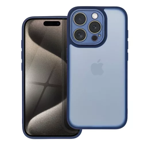 VARIETE Variete Mag Cover tok iPhone 17 Pro Max sötétkék