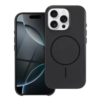   Glossy Mag Cover tok iPhone 17 PRO MAX  Magsafe kompatibilis fekete