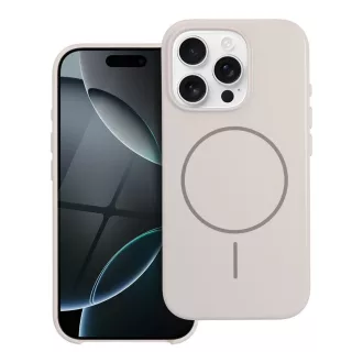   Glossy Mag Cover tok iPhone 17 PRO  Magsafe kompatibilis fehér