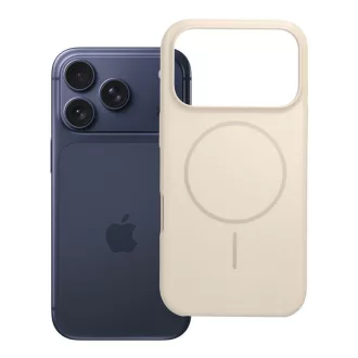   Glossy Mag Cover tok iPhone 17 PRO  Magsafe kompatibilis fehér