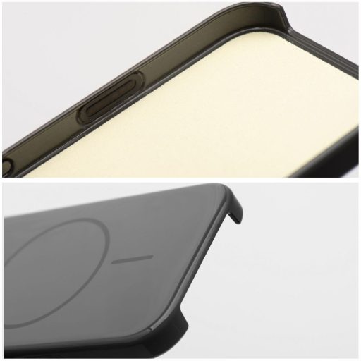 Glossy Mag Cover tok iPhone 17 AIR Premium  Magsafe kompatibilis and Camera Control button fekete