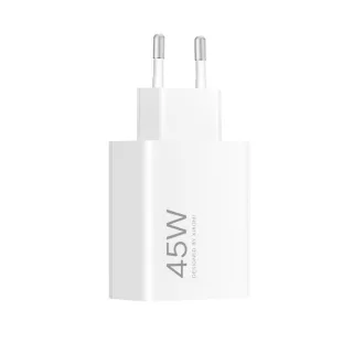   Xiaomi eredeti hálózati töltő USB-A QC3.0 4.1A 45W MDY-17-EF fehér bulk