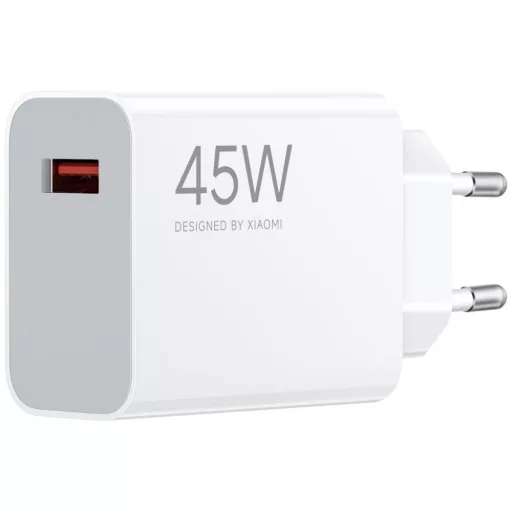Xiaomi eredeti hálózati töltő USB-A QC3.0 4.1A 45W MDY-17-EF fehér bulk