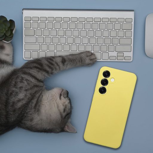 Szilikon tok 2 mm Honor 400 PRO  sárga