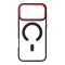 Color Edge Mag Cover tok iPhone 17 PRO MAX  Magsafe kompatibilis piros-fekete