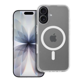   Clear Mag Cover tok iPhone 17  Elite (STR / nem sárguló anyag / kamera vezérlés gombbal) Magsafe kompatibilis átlátszó