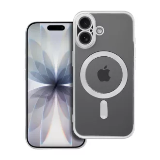 Electro Mag Cover tok iPhone 17  Magsafe kompatibilis ezüst