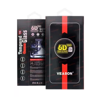   6D Pro Veason betekintésgátló (privacy) Üvegfólia iPhone 17 Air fekete