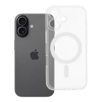   Clear Mag Cover tok iPhone 17  Magsafe kompatibilis (kameravédős) átlátszó