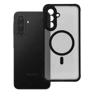   Full Matte Mag Cover tok Samsung A17  Magsafe kompatibilis fekete