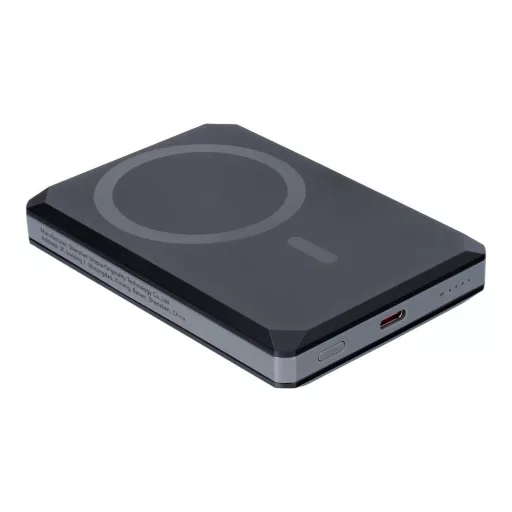 Veger powerbank Wallet Tracker W0582 MFi PD 20W 5000 mAh fekete