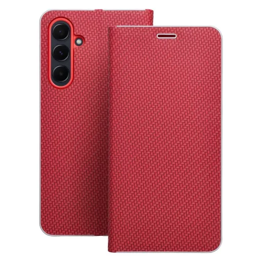 Luna Carbon Flip tok SAMSUNG S25 FE piros