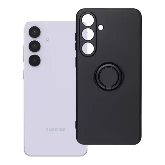 Silicone Ring tok Samsung S25 FE  fekete