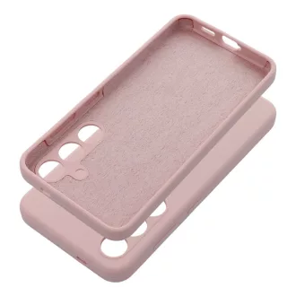 Szilikon tok 2 mm Samsung S25 FE  púderrózsaszín