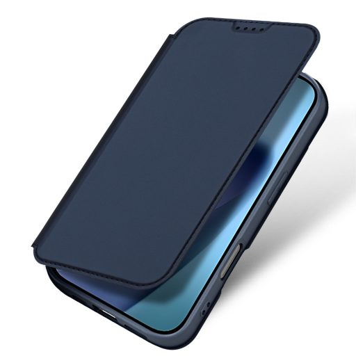 DUX DUCIS Flip tok kártyatartóval SKIN PRO  iPhone 17 kék