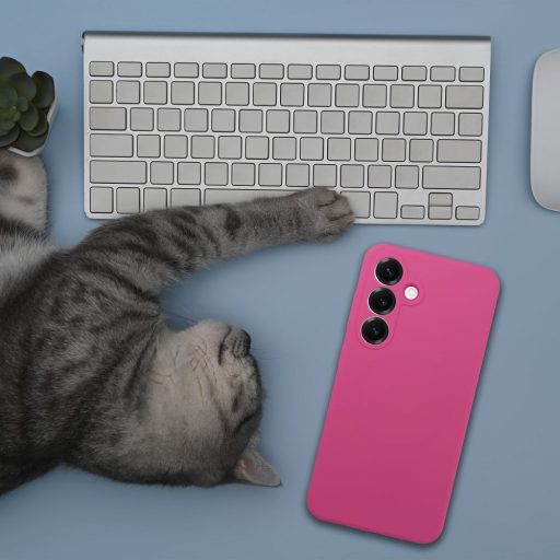 Szilikon tok 2 mm Xiaomi Redmi 15C (173,16 x 81,07 x 8,2)  rózsaszín