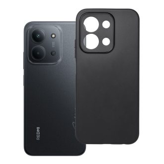   Ultravékony Matt szilikon tok Xiaomi Redmi 15C (173,16 x 81,07 x 8,2)  fekete