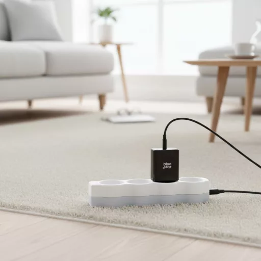 Blue Star hálózati töltő USB-C QC4.0 PD 3A 35W TFB-TC-35WPD fekete