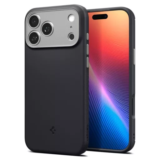 SPIGEN tok NANO POP MAG Magsafe kompatibilis  iPhone 17 Pro Max fekete sesame
