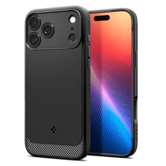   SPIGEN tok RUGGED ARMOR MAG Magsafe kompatibilis  iPhone 17 Pro Max matte fekete