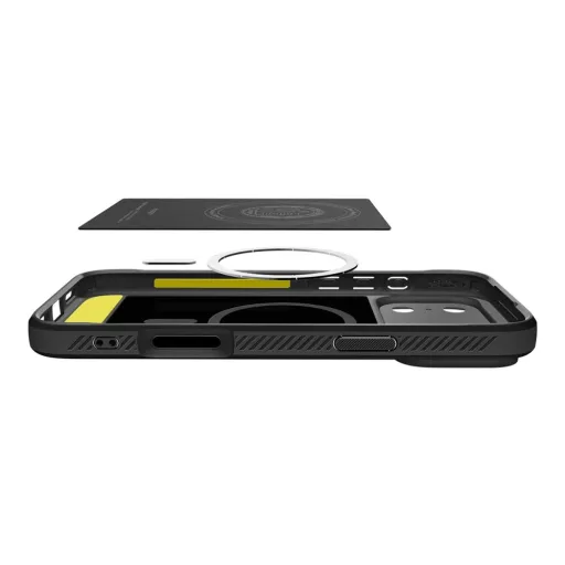 SPIGEN tok RUGGED ARMOR MAG Magsafe kompatibilis  iPhone 17 Pro Max matte fekete