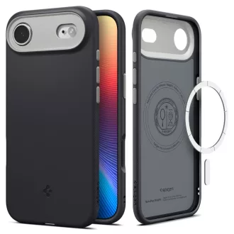   SPIGEN tok NANO POP MAG Magsafe kompatibilis  iPhone 17 Air fekete sesame