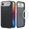 SPIGEN tok NANO POP MAG Magsafe kompatibilis  iPhone 17 Air fekete sesame