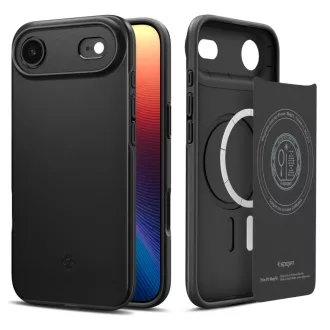   SPIGEN tok THIN FIT MAG Magsafe kompatibilis  iPhone 17 Air fekete