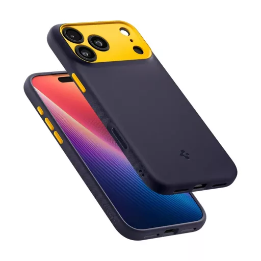 SPIGEN tok NANO POP MAG Magsafe kompatibilis  iPhone 17 Pro kékberry sötétkék