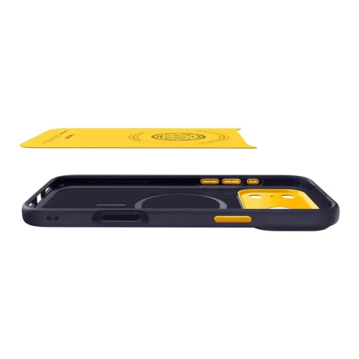 SPIGEN tok NANO POP MAG Magsafe kompatibilis  iPhone 17 Pro kékberry sötétkék