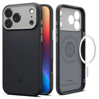   SPIGEN tok NANO POP MAG Magsafe kompatibilis  iPhone 17 Pro fekete sesame