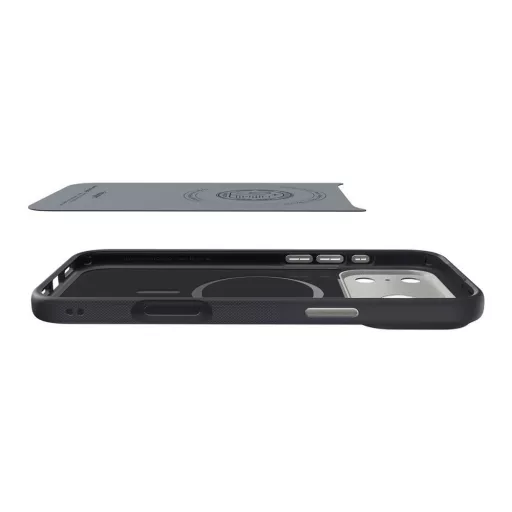 SPIGEN tok NANO POP MAG Magsafe kompatibilis  iPhone 17 Pro fekete sesame