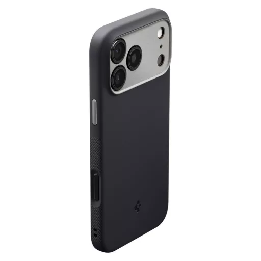 SPIGEN tok NANO POP MAG Magsafe kompatibilis  iPhone 17 Pro fekete sesame