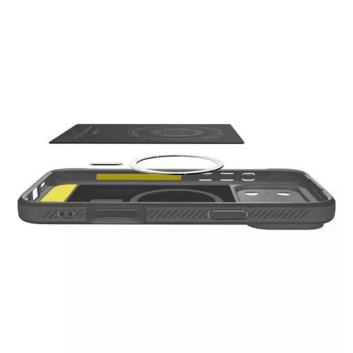 SPIGEN tok RUGGED ARMOR MAG Magsafe kompatibilis  iPhone 17 Pro szürke