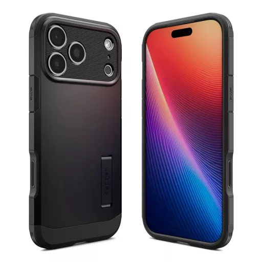 SPIGEN tok TOUGH ARMOR MAG Magsafe kompatibilis  iPhone 17 Pro fekete