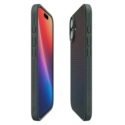 SPIGEN tok LIQUID AIR  iPhone 17 abbys zöld
