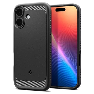   SPIGEN tok RUGGED ARMOR MAG Magsafe kompatibilis  iPhone 17 matte fekete