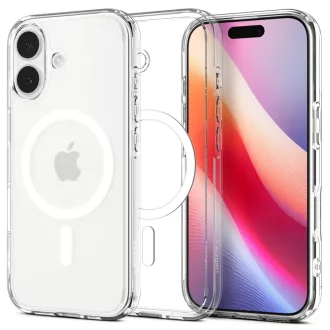   SPIGEN tok ULTRA HYBRID MAG Magsafe kompatibilis  iPhone 17 clear fehér