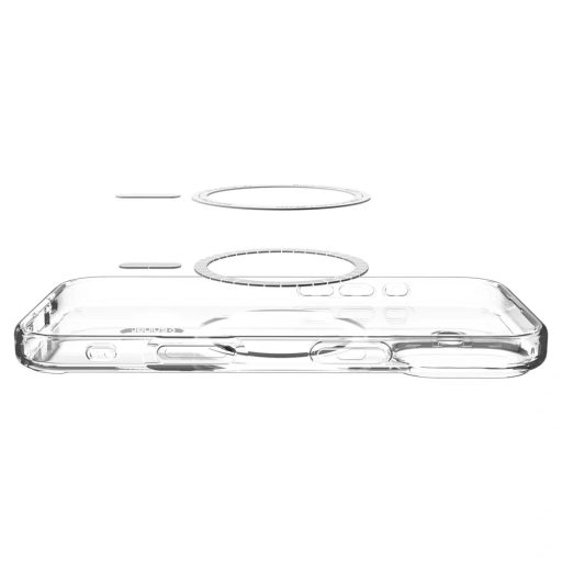 SPIGEN tok ULTRA HYBRID MAG Magsafe kompatibilis  iPhone 17 clear fehér