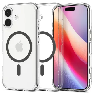   SPIGEN tok ULTRA HYBRID MAG Magsafe kompatibilis  iPhone 17 átlátszó graphite