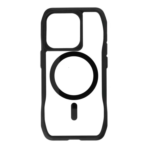 ROAR Slim Defender ütésálló tok Magsafe kompatibilis iPhone 15 Pro fekete
