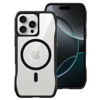   ROAR Slim Defender ütésálló tok Magsafe kompatibilis iPhone 16 fekete