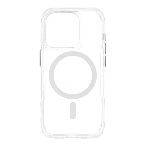 ROAR Slim Defender ütésálló tok Magsafe kompatibilis iPhone 15 Pro átlátszó