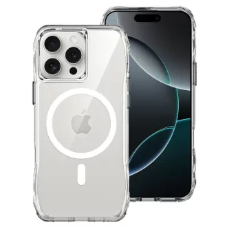   ROAR Slim Defender ütésálló tok Magsafe kompatibilis iPhone 17 átlátszó