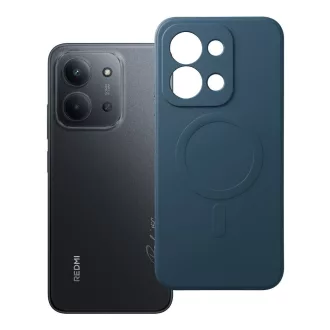   SILICONE MAG COVER Magsafe kompatibilis tok XIAOMI Redmi 15C (173,16 x 81,07 x 8,2) kék
